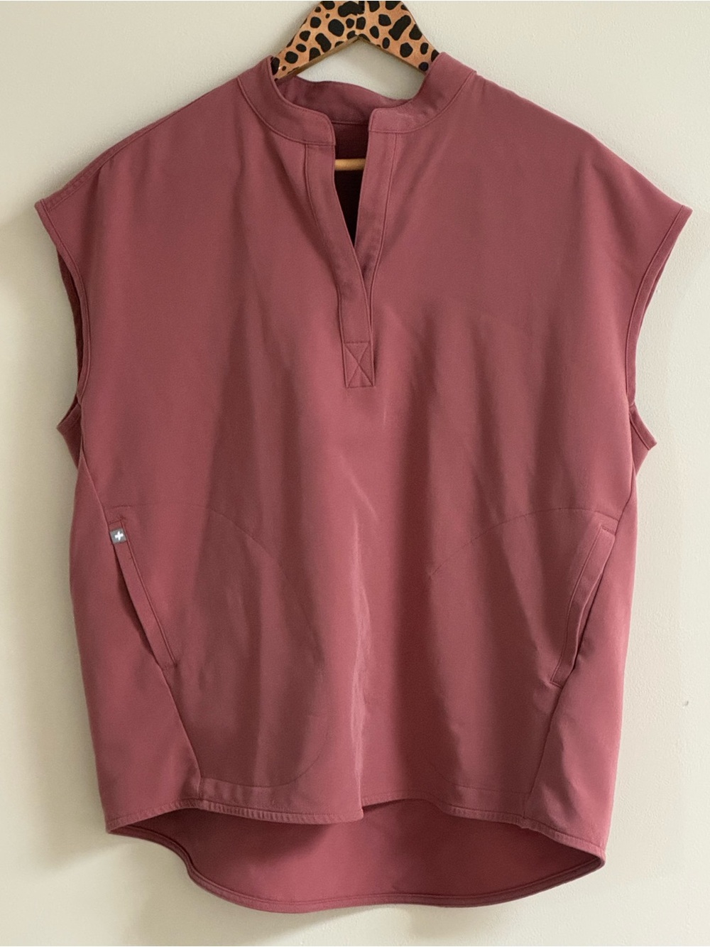 Figs Mauve Rafaela Top and Zamora Joggers